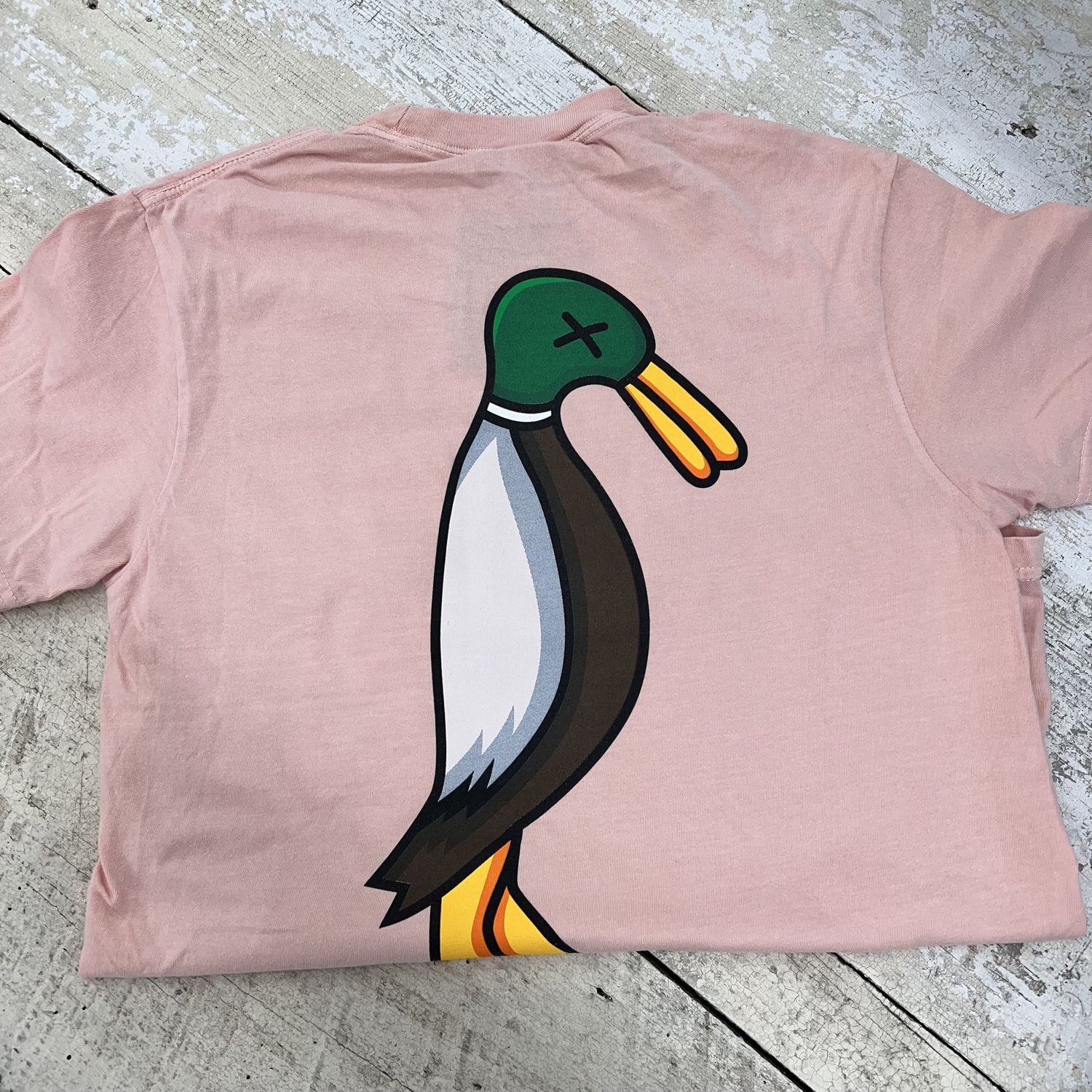 Duck Pocket Short Sleeve Tee - Peach