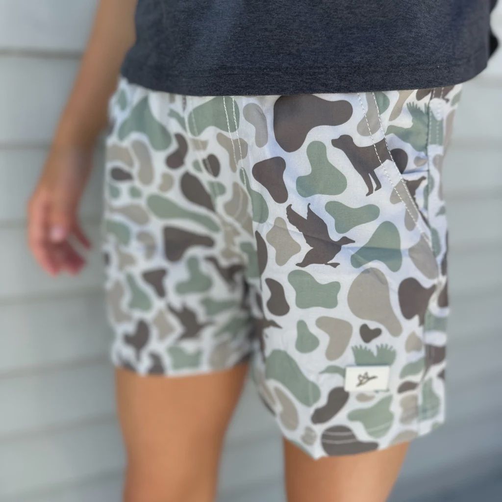 5.5&quot; Youth Volley Short - Diyala Camo