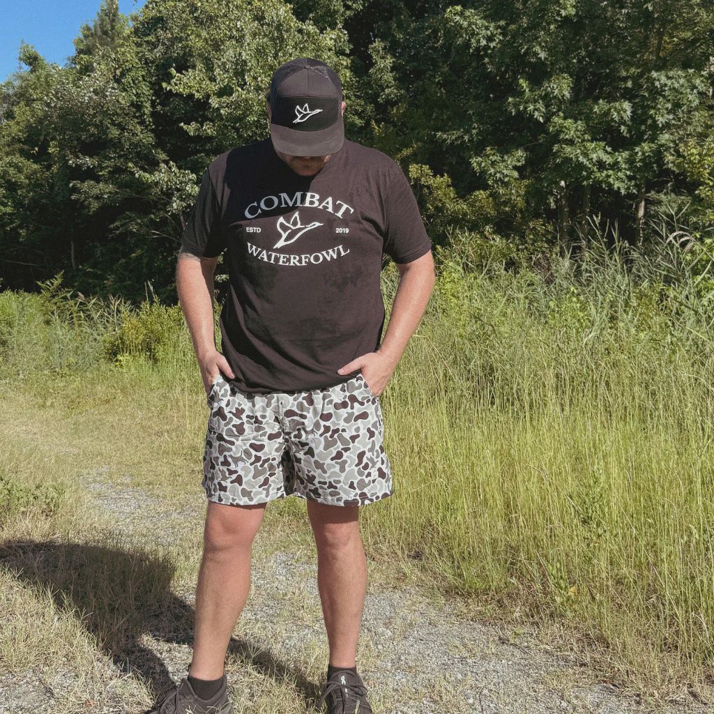 5.5&quot; Men&#39;s Volley Short - Helmand Camo