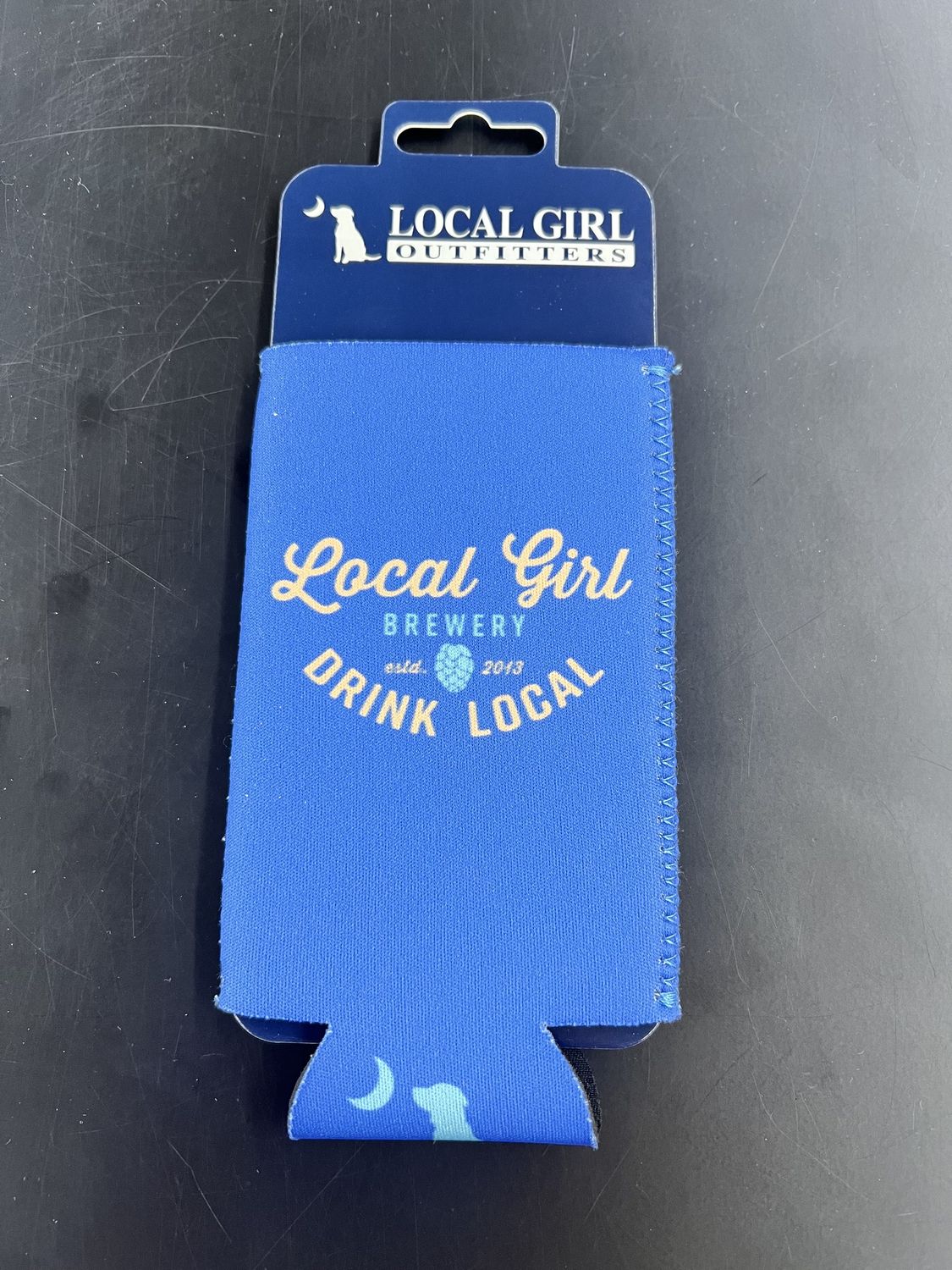 LG Brewery Slim Can Koozie