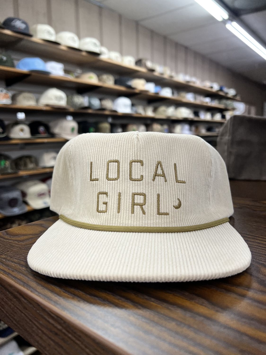 LG Crescent Corduroy Hat