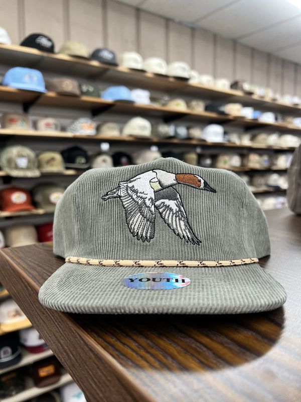 Youth Canvas Back Corduroy Hat
