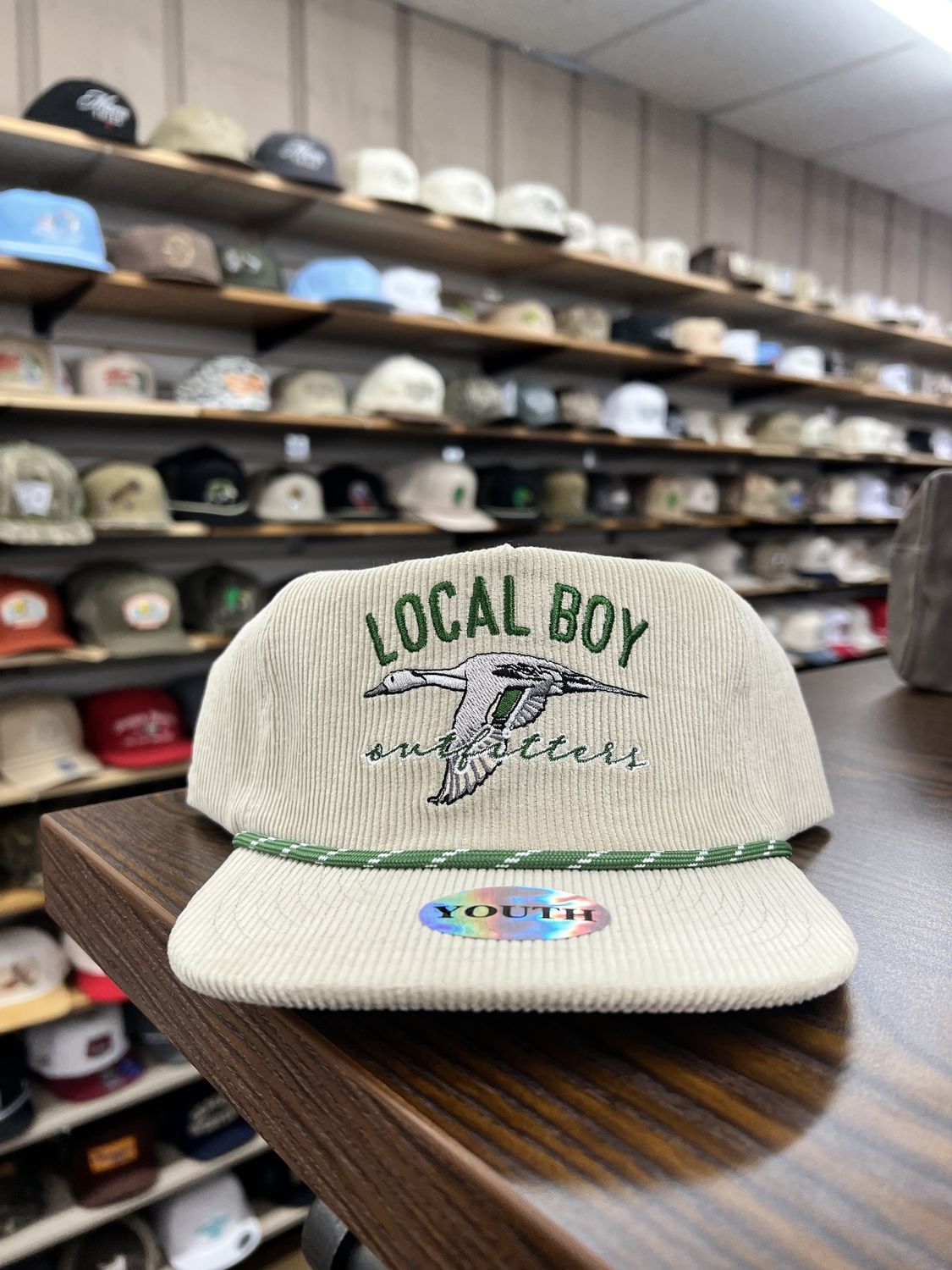 Youth Lucky Duck Corduroy Hat
