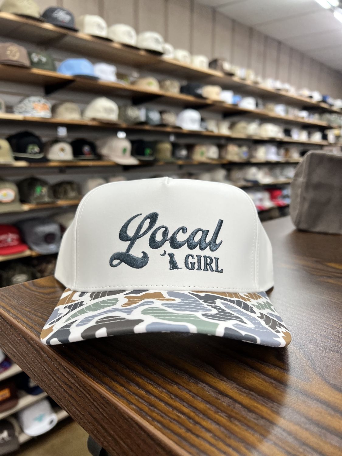 LG Retro Script Rope Hat