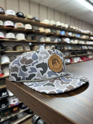 Leather Patch Perf LP Rope Hat