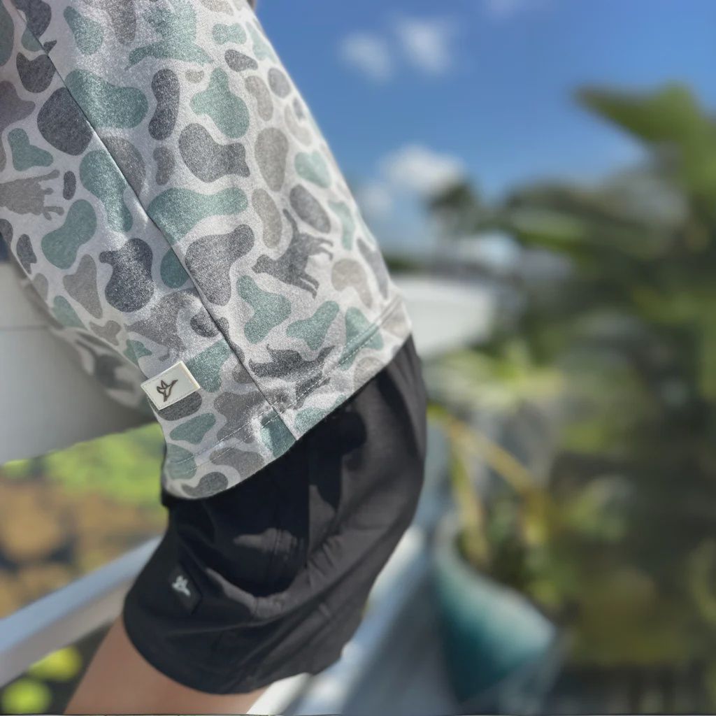 Youth Hooded Performance Shirt - Diyala Camo
