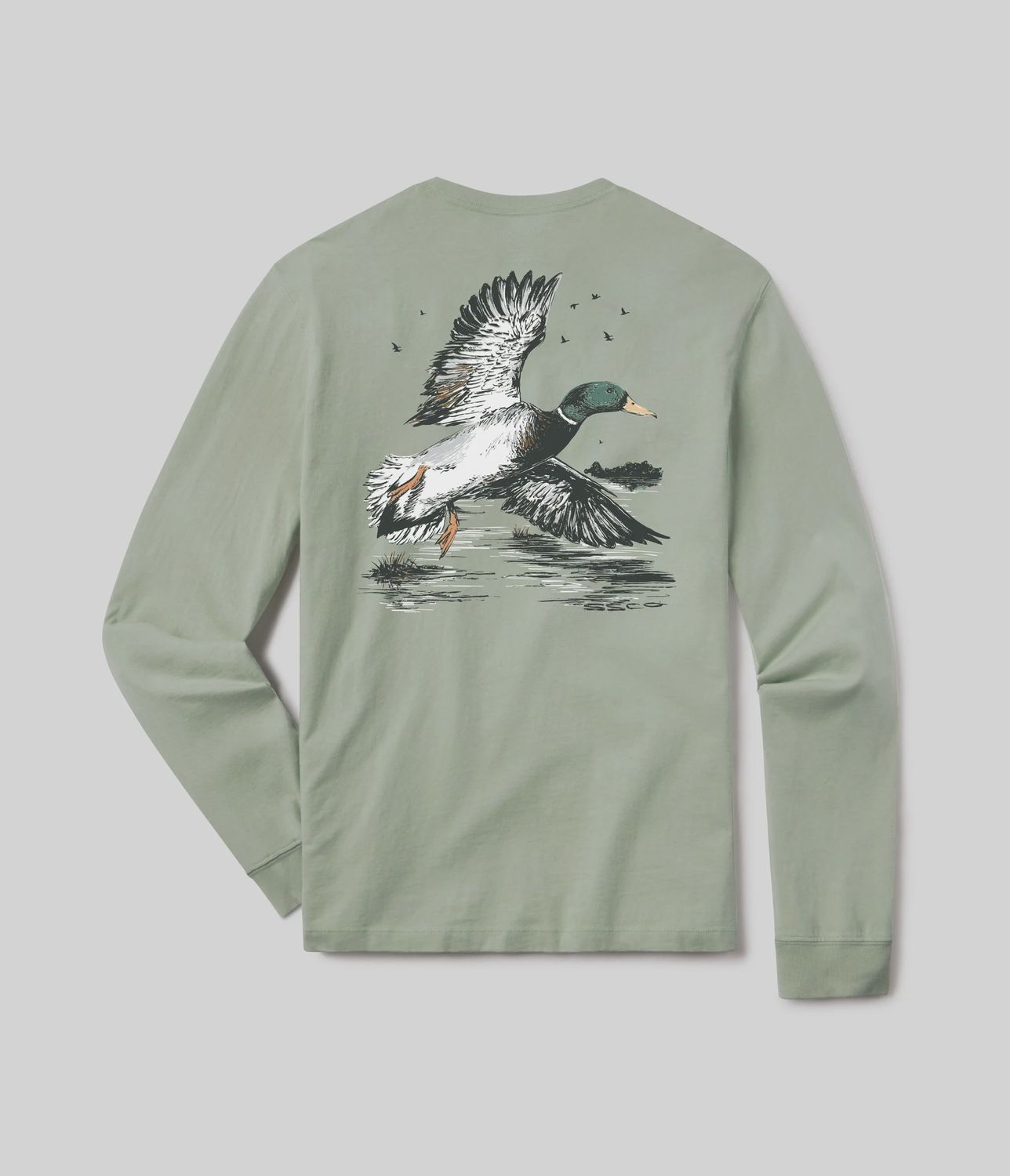 Winged Pursuit Long Sleeve Tee