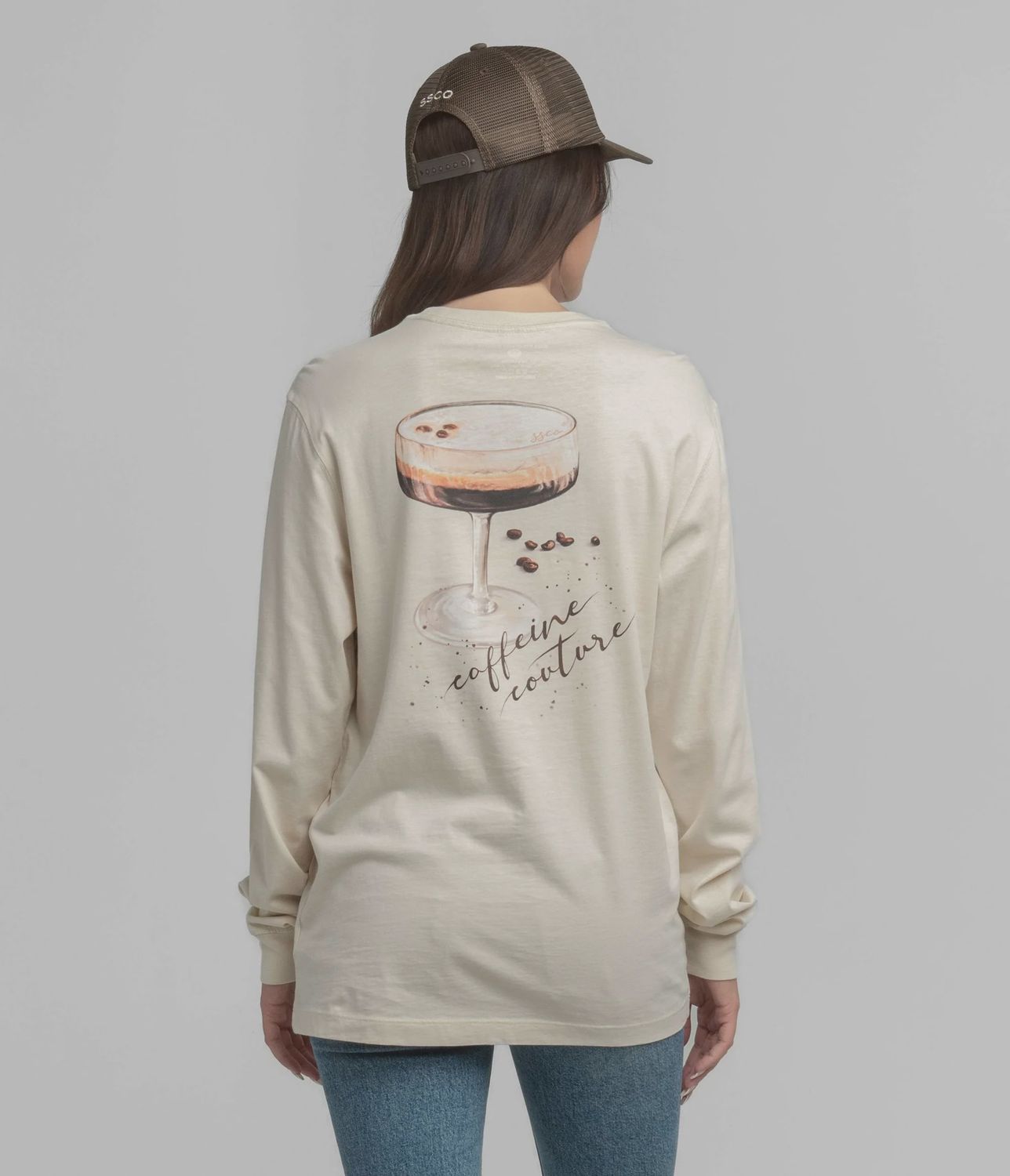 Caffeine Couture Long Sleeve Tee