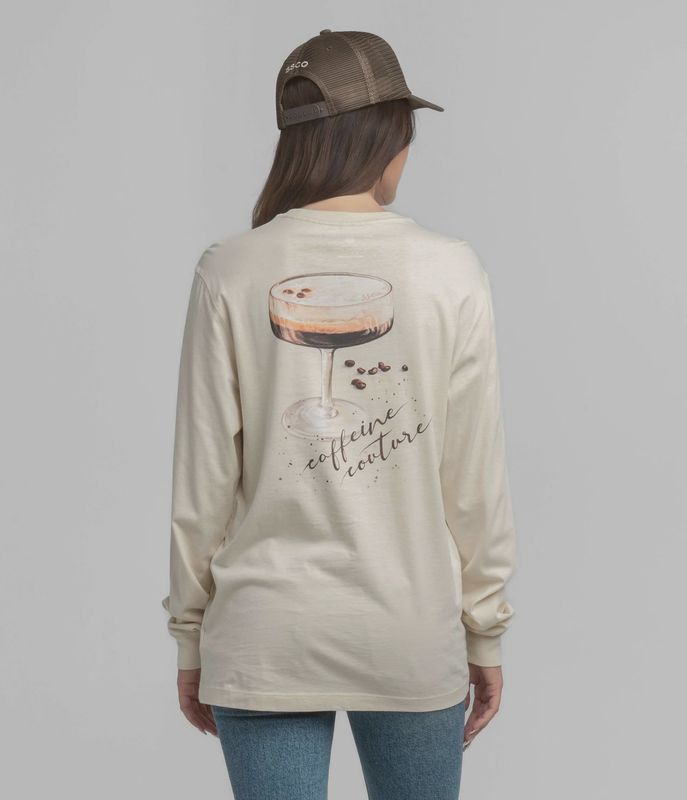 Caffeine Couture Long Sleeve Tee
