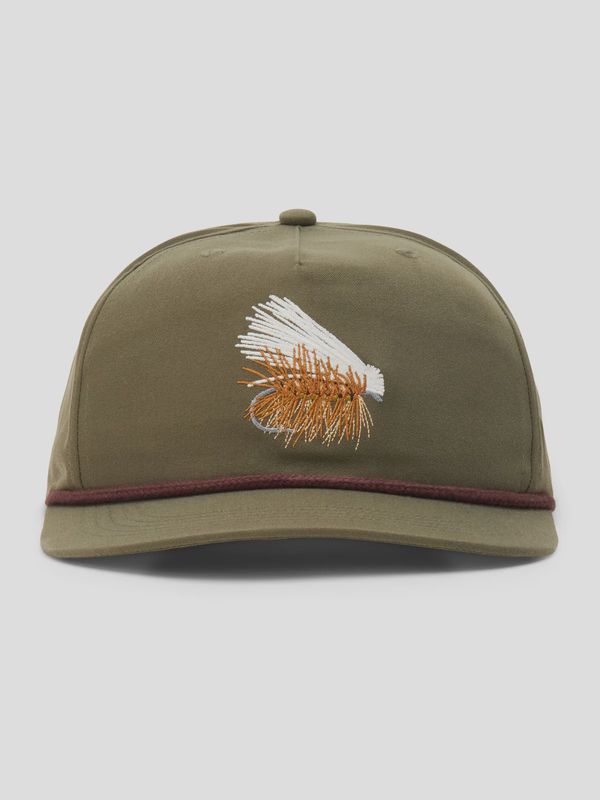 Elk Hair Caddis Hat - Military Green