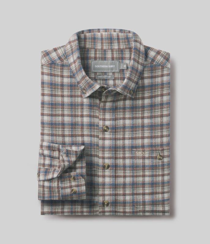 Robinson Washed Long Sleeve Flannel