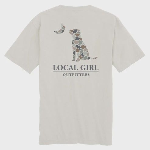 Youth Flora Dog &amp; Moon Short Sleeve Tee