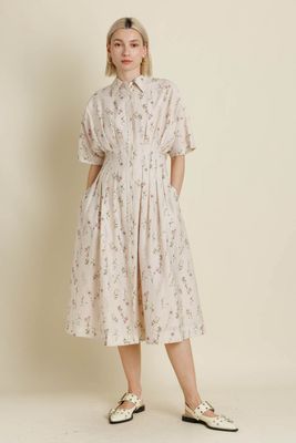 Lost With You Pleated Midi Dress