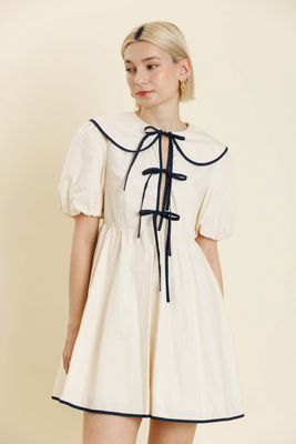 Before You Go Collared Mini Dress