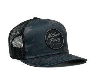 Youth Pioneer Ozark Hat - Black Camo