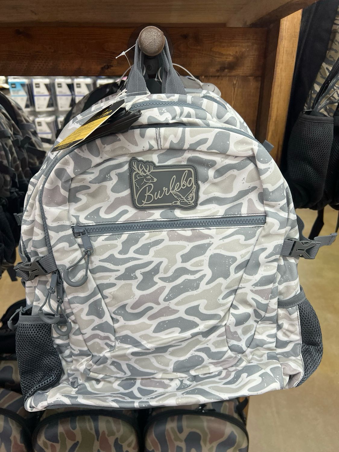 Burlebo Backpack- White Camo