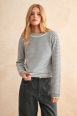 Be The One Striped Sweater