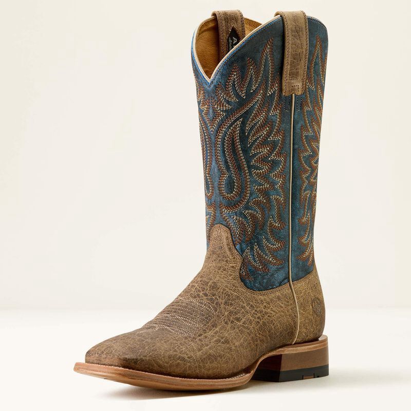 Men&#39;s Exotic Bison Gold Point Boot