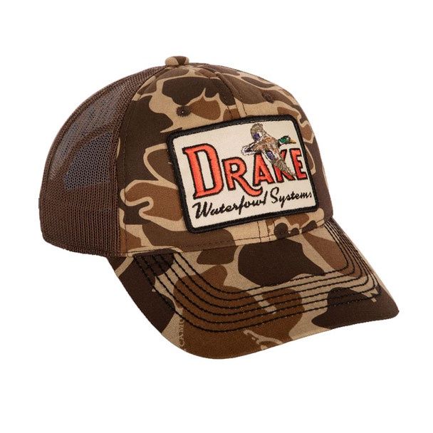 Square Patch Foam Front Cap - Old School