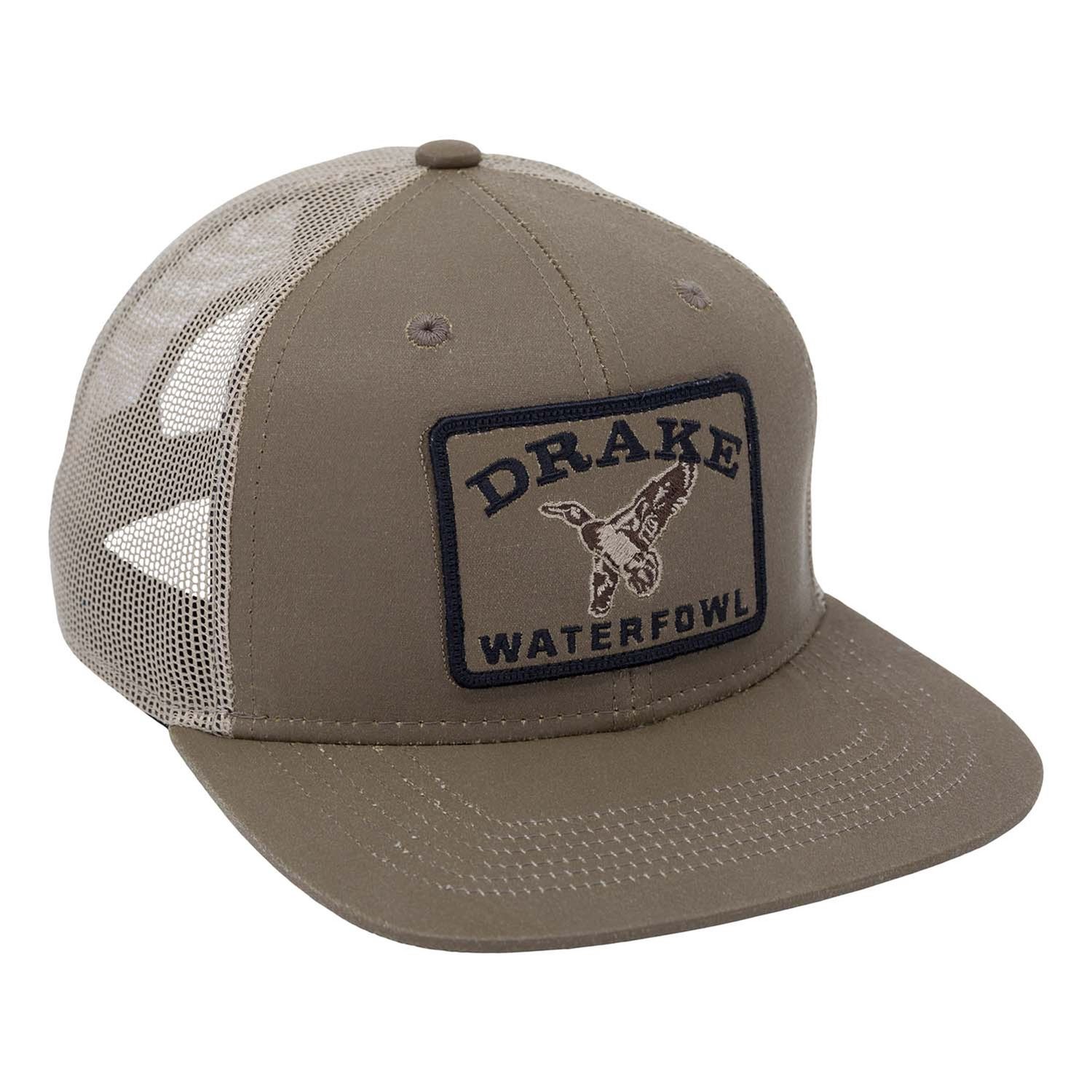 Waxed Cotton Duck Patch Mesh Back Cao- Khaki