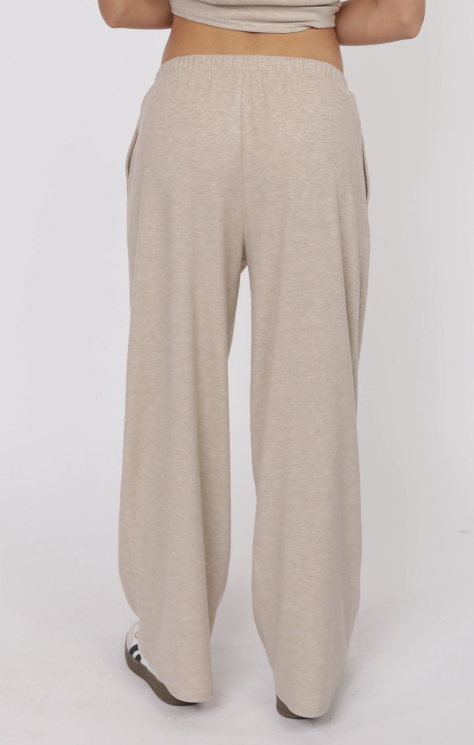 Cindy Elastic Waist Knit Pants