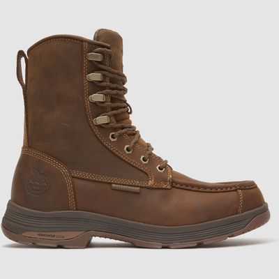 Athens Superlyte 8" Waterproof Side Zip Moc Toe Boot