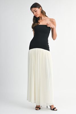 Over Again Strapless Maxi Dress