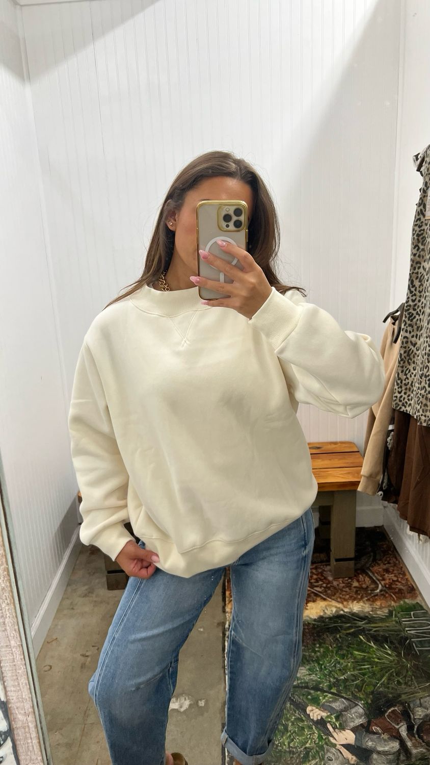 Changing Me Mock Neck Sweatshirt