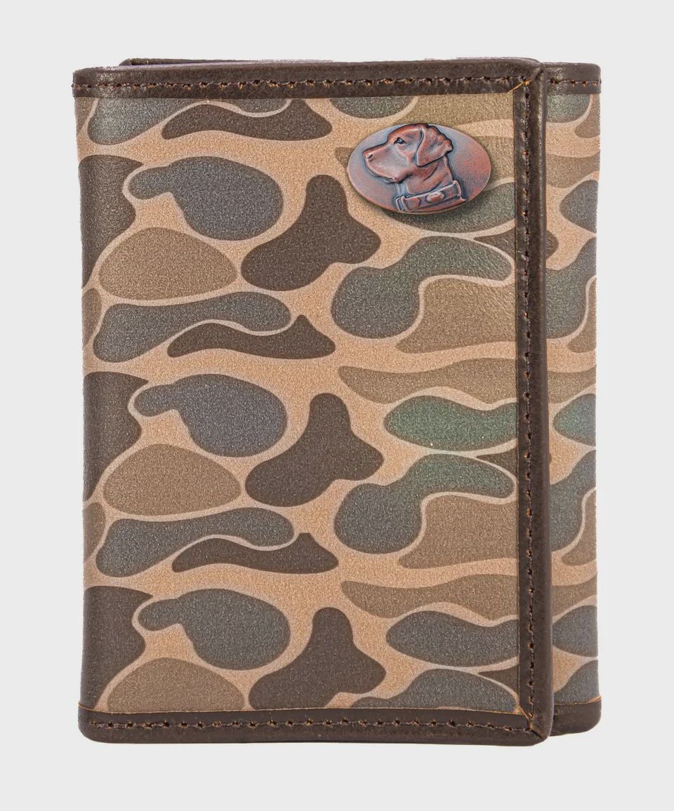 Old School Trifold Wallet, Style: Lab