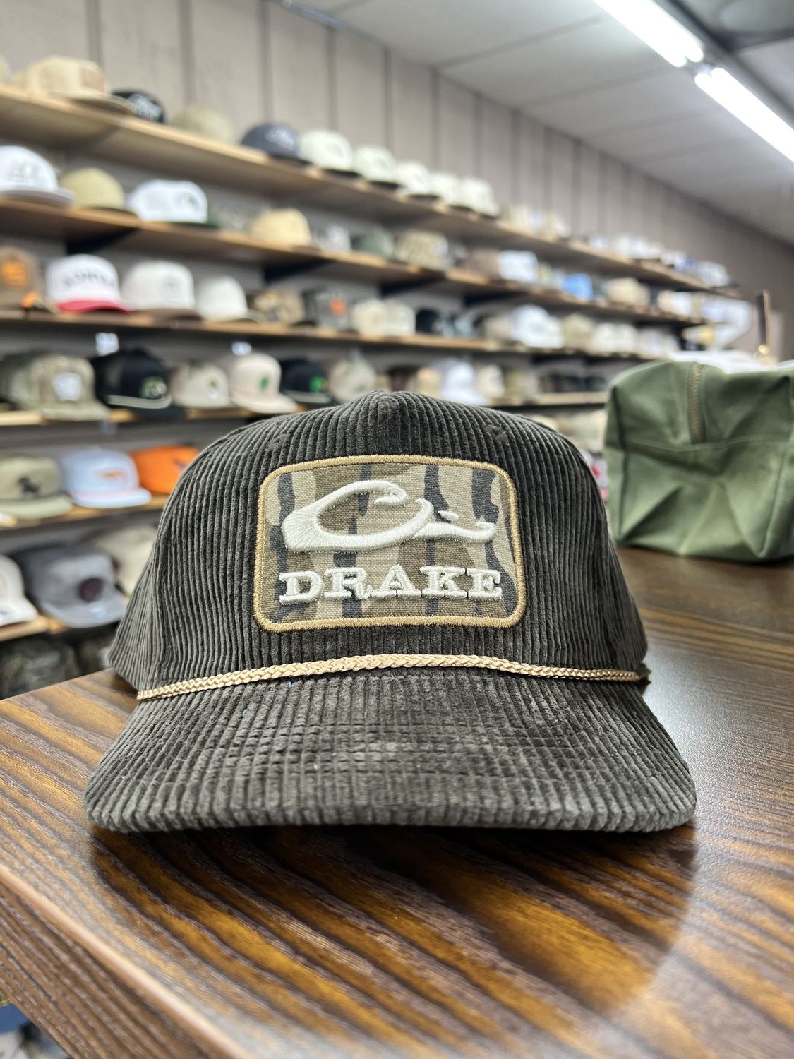 OG Bottomland Patch Cord Rope Hat, Color: Brown