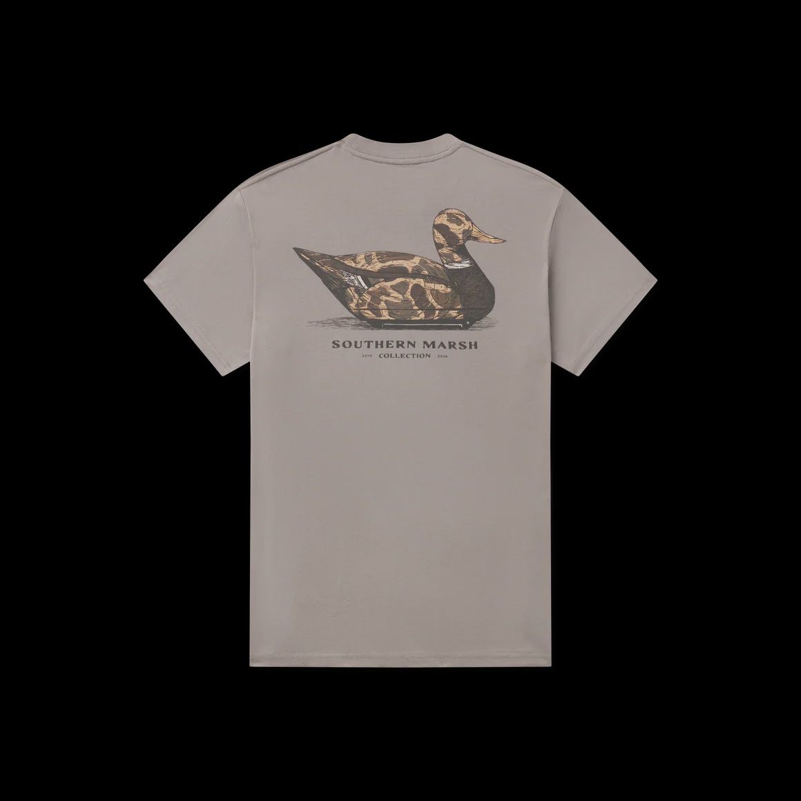 Vintage Duck Decoy Short Sleeve Tee Camo
