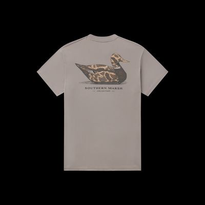 Vintage Duck Decoy Short Sleeve Tee Camo