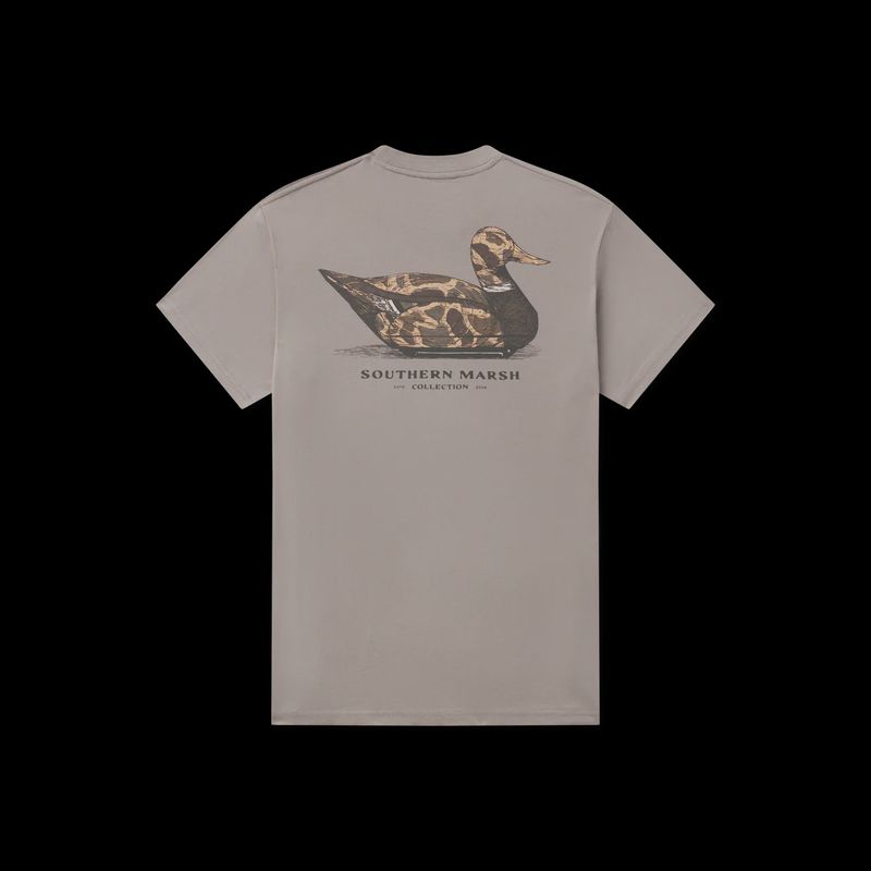 Vintage Duck Decoy Short Sleeve Tee Camo