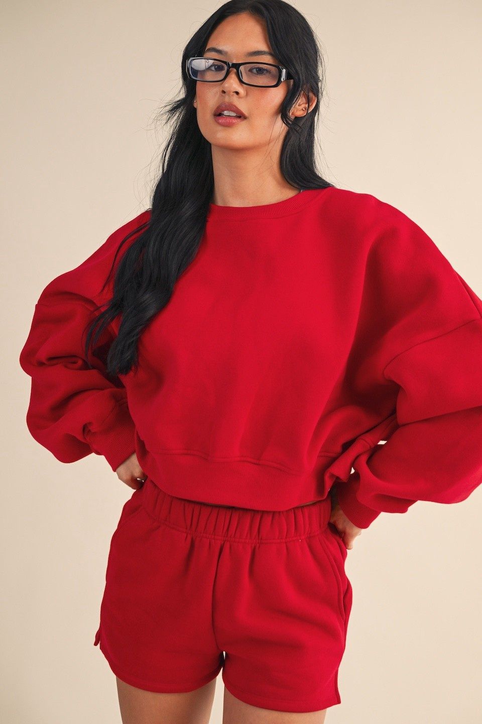 Just Another Day Fleece Crewneck Sweatshirt