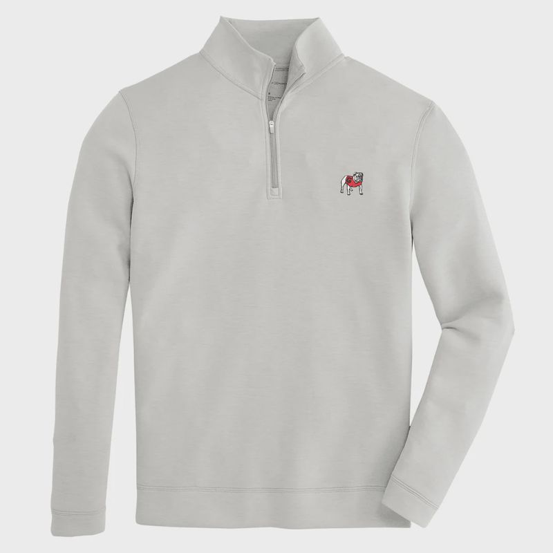 pue様 Yeager Standing Bulldog Performance Quarter Zip