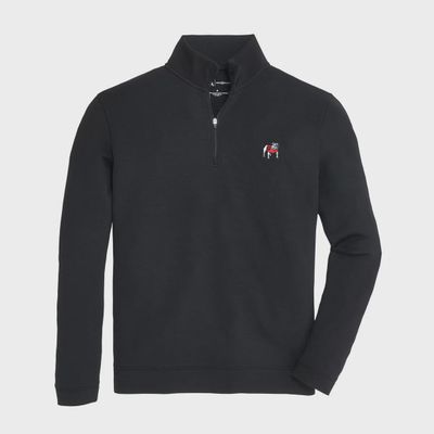 Yeager Standing Bulldog Performance Quarter Zip