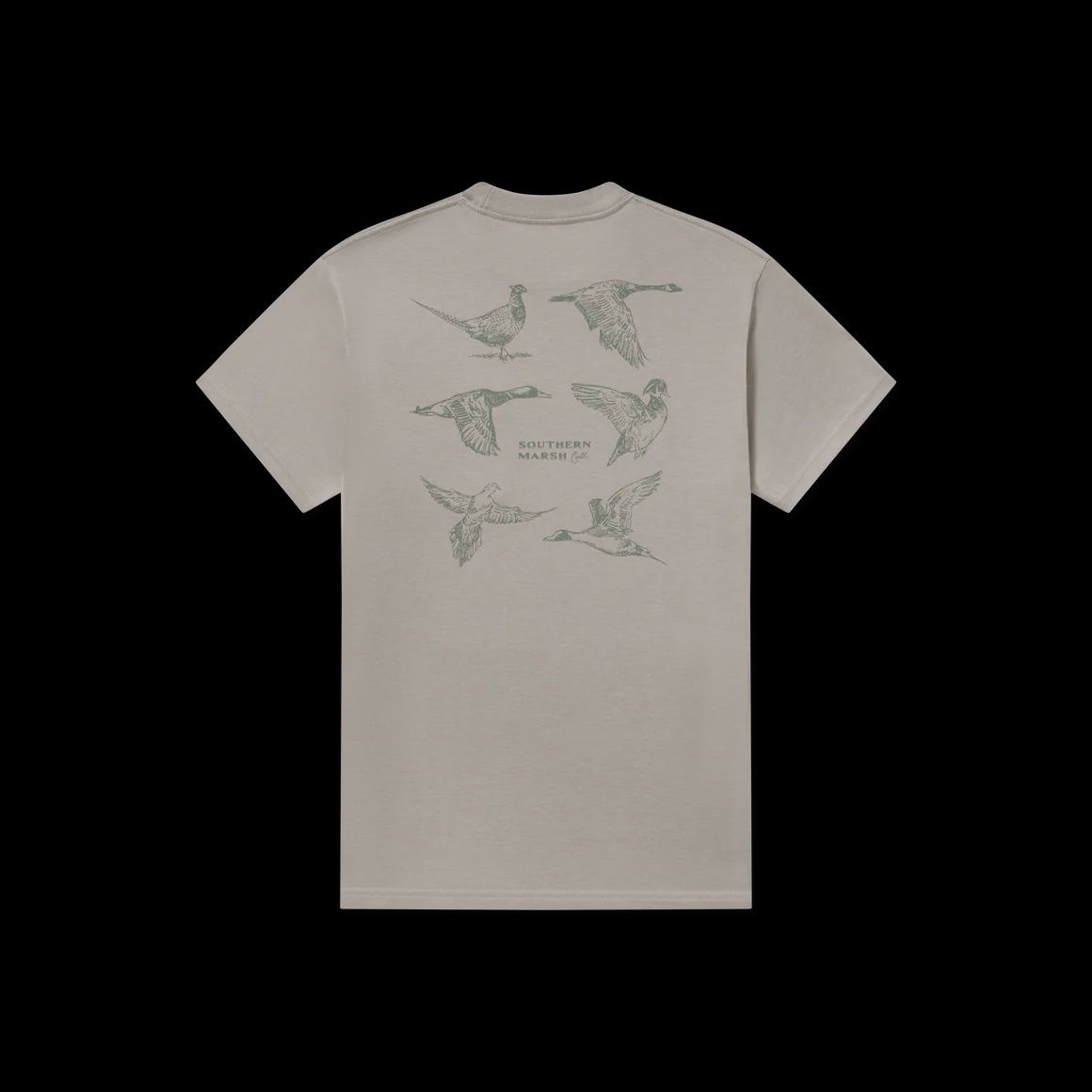 Sea Washed Field Sketches Short Sleeve Tee