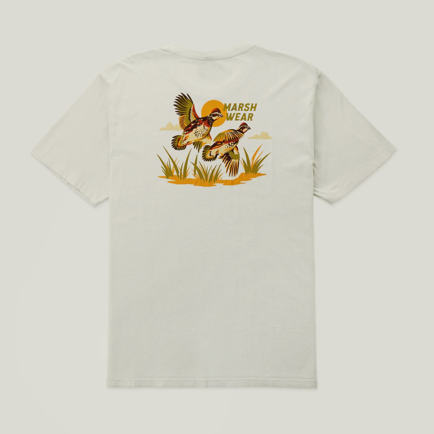 Heritage Quail Short Sleeve Tshirt - Rock