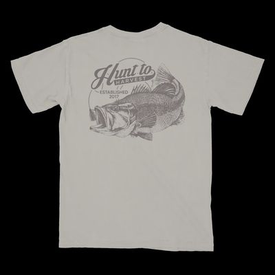 Bass Vibes Short Sleeve T-Shirt - Moonbeam