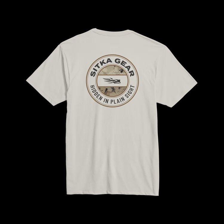 Hidden Optifade Short Sleeve Tee - Ivory Marsh