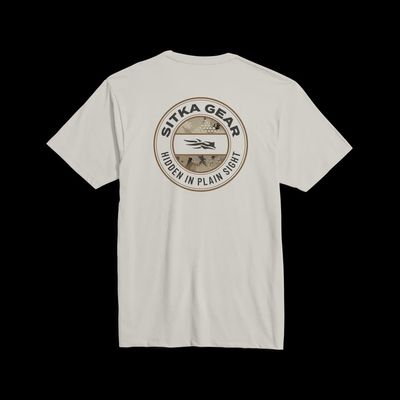 Hidden Optifade Short Sleeve Tee - Ivory Marsh