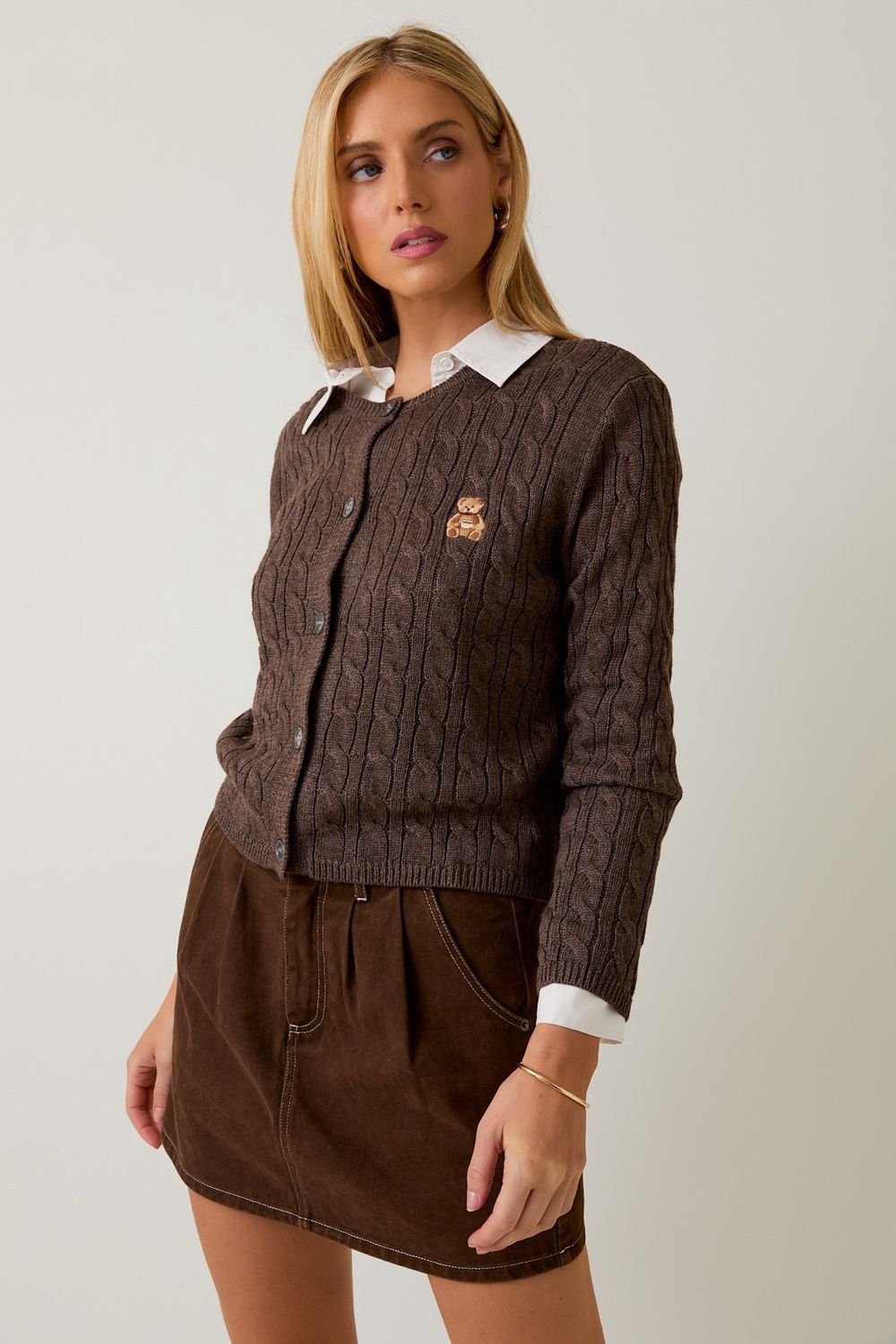 Pocket Teddy Cardigan