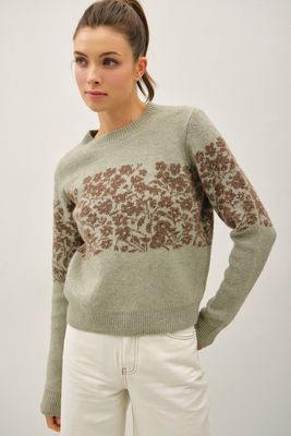 Trust Me Floral Sweater