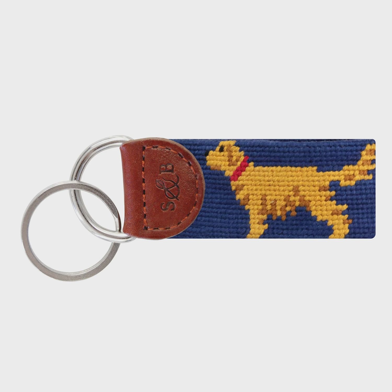 Golden Retriever Key Fob
