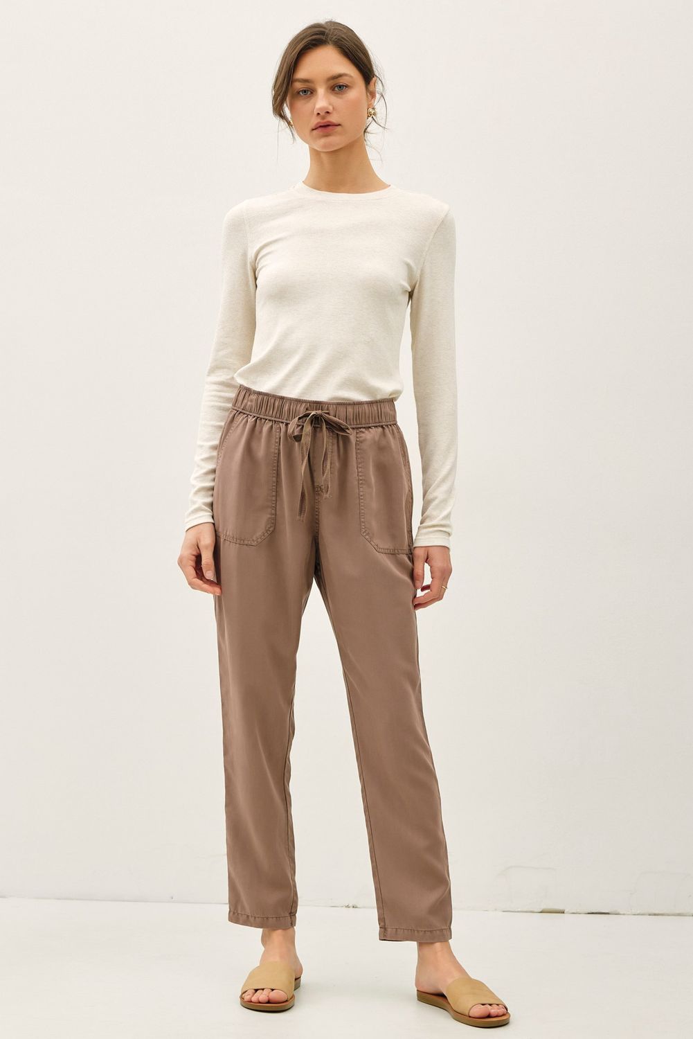 Control Me Tapered Drawstring Pants