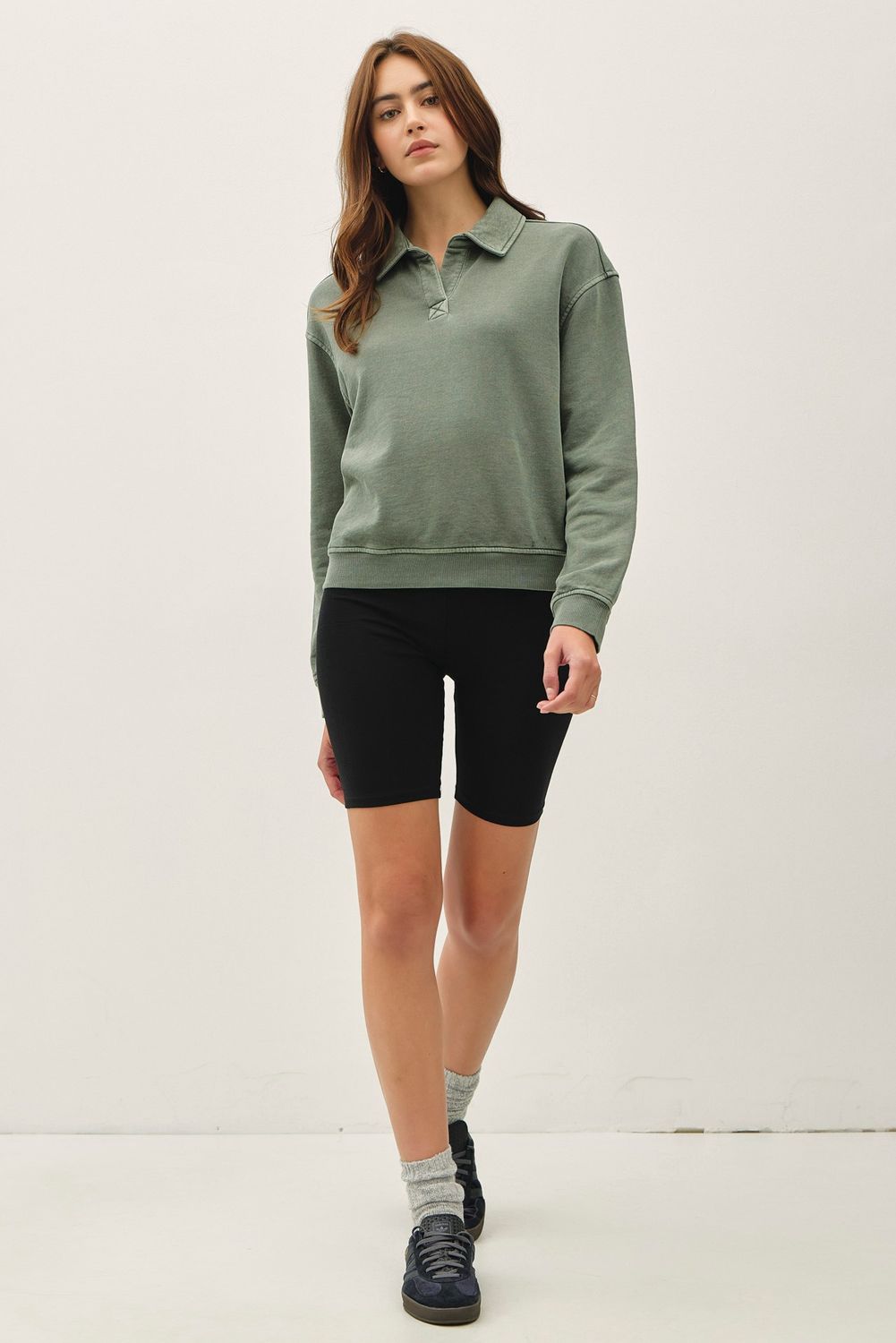 Perfect Match Henley Pullover