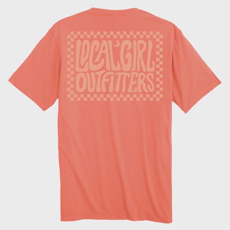 Checkered Charm Short Sleeve Tee