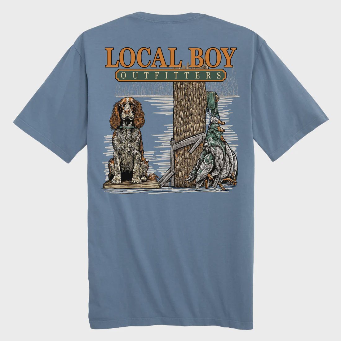 Youth Spaniel Stand Short Sleeve Tee