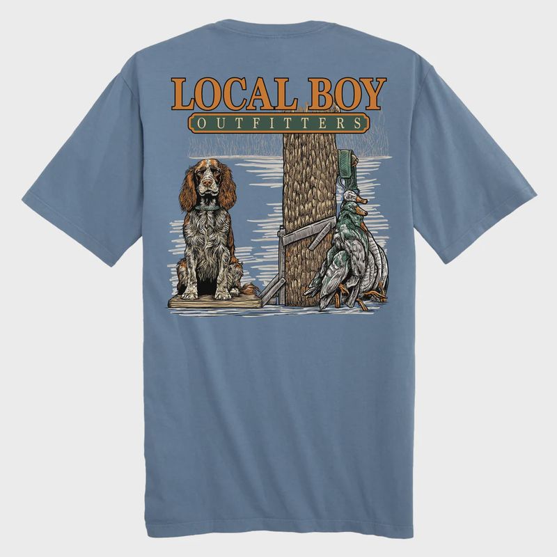 Youth Spaniel Stand Short Sleeve Tee
