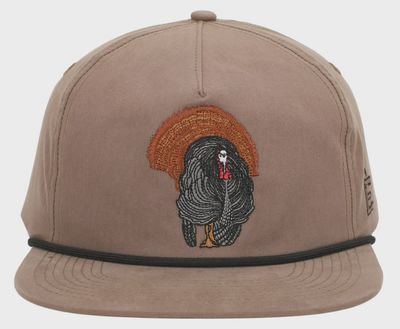 Brown Turkey Rope Hat